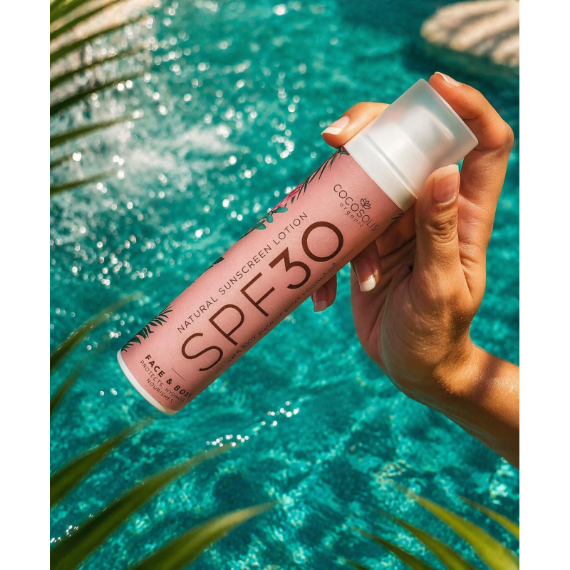 Φυσική αντηλιακή λοσιόν SPF 30 