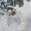 Στεφανι  macrame Christmas