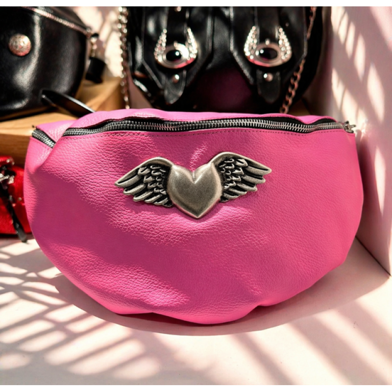 BELT BAG PINK HEART