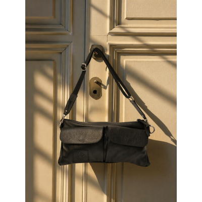 ISIDOR LEATHER BLACK