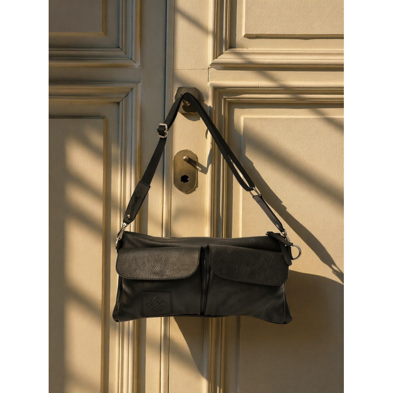 ISIDOR LEATHER BLACK