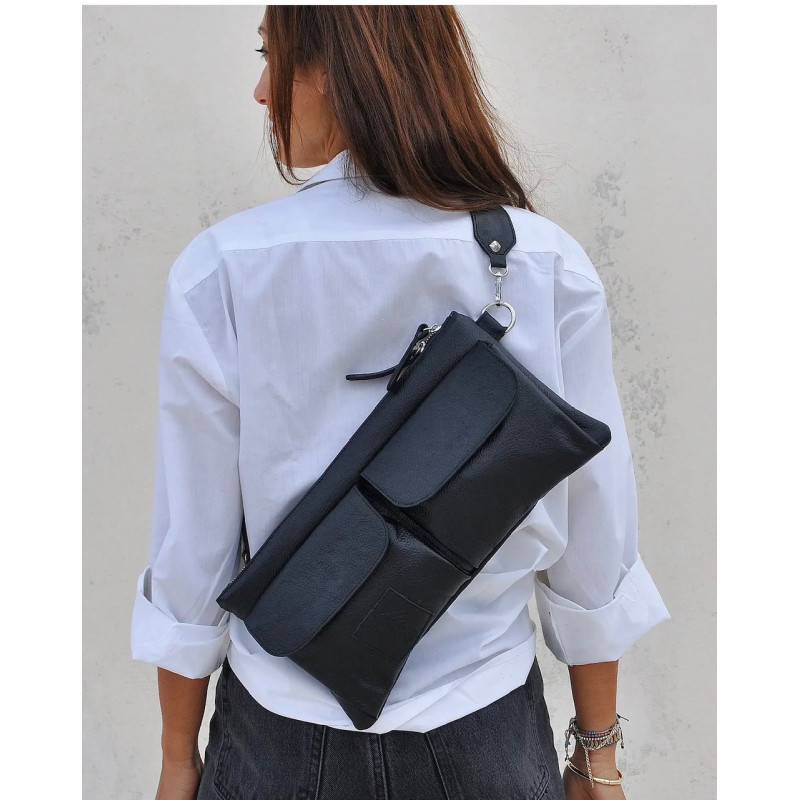 ISIDOR LEATHER BLACK