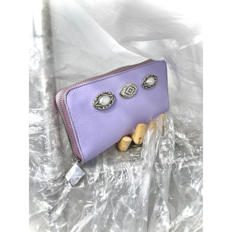 Χειροποίητο δερμάτινο πορτοφόλι LV8