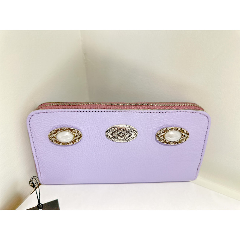 Χειροποίητο δερμάτινο πορτοφόλι LV8