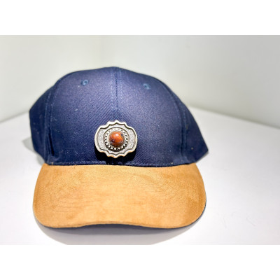 BLUE AND BEIGE JOCKEY