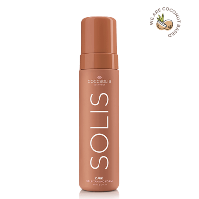Φυσικός αφρός αυτομαυρίσματος Dark SOLIS 200ML