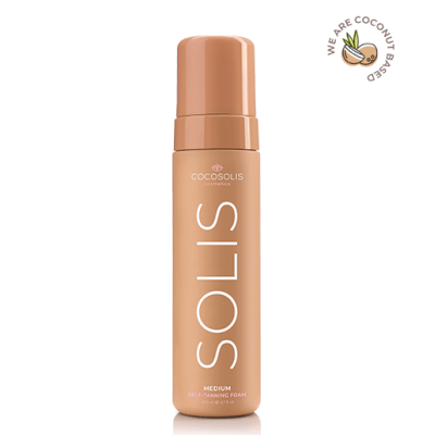 Φυσικός αφρός αυτομαυρίσματος Medium SOLIS 200ML