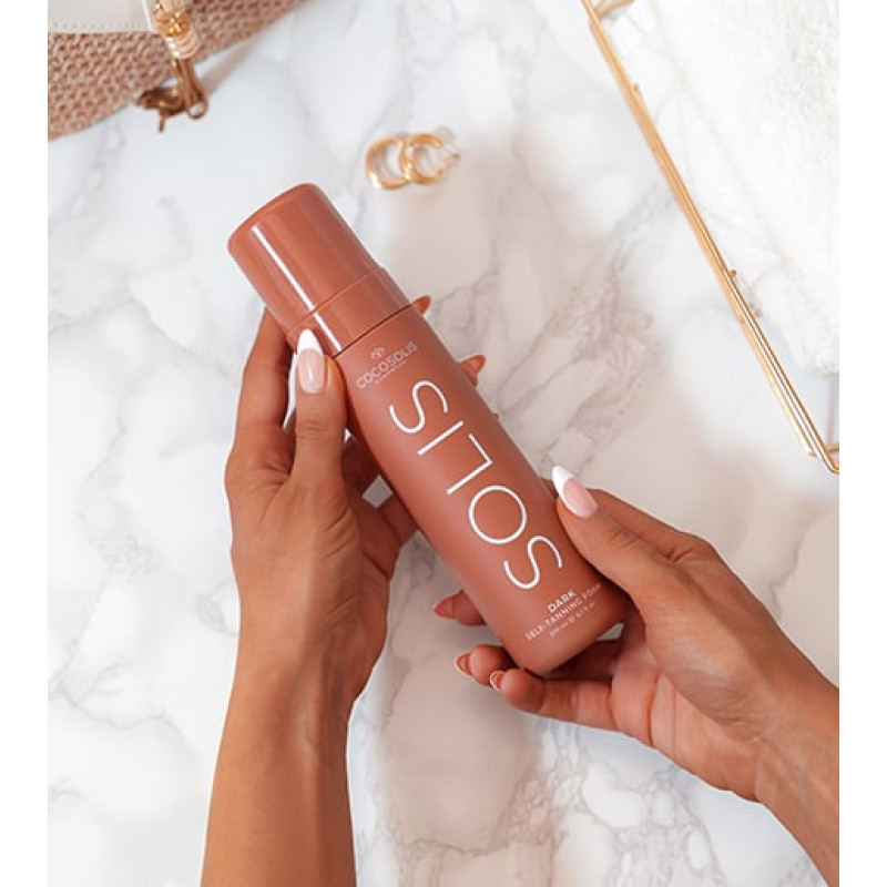 Φυσικός αφρός αυτομαυρίσματος Dark SOLIS 200ML