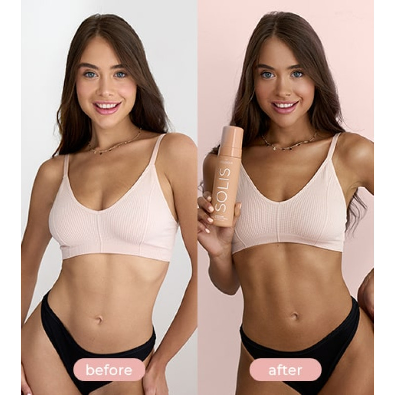 Φυσικός αφρός αυτομαυρίσματος Medium SOLIS 200ML