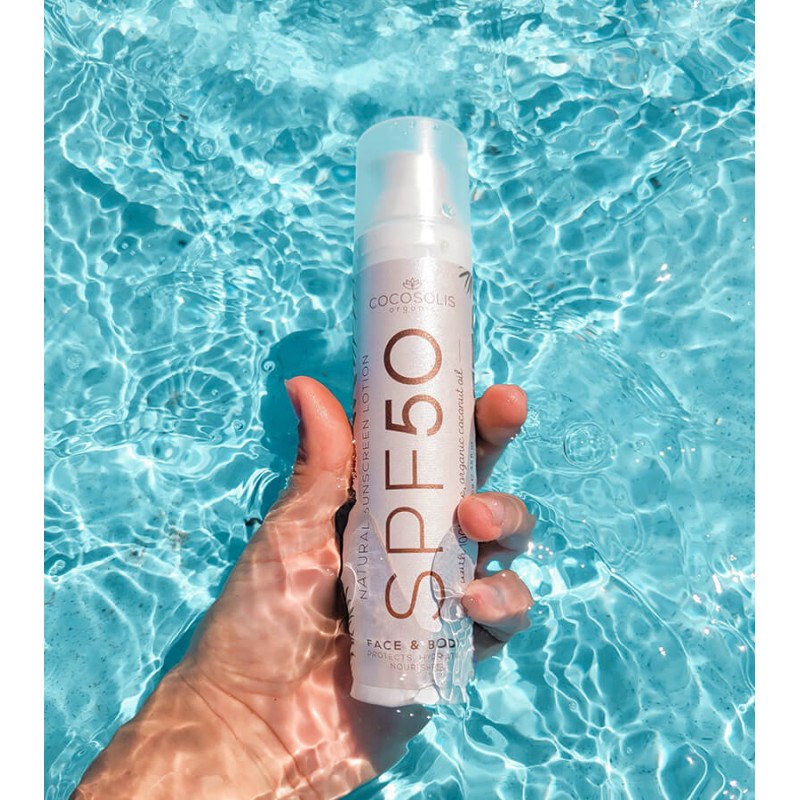 Φυσική αντηλιακή λοσιόν SPF50