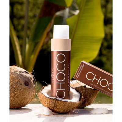 Φυσικό λάδι για γρήγορο, βαθύ μαύρισμα CHOCO 