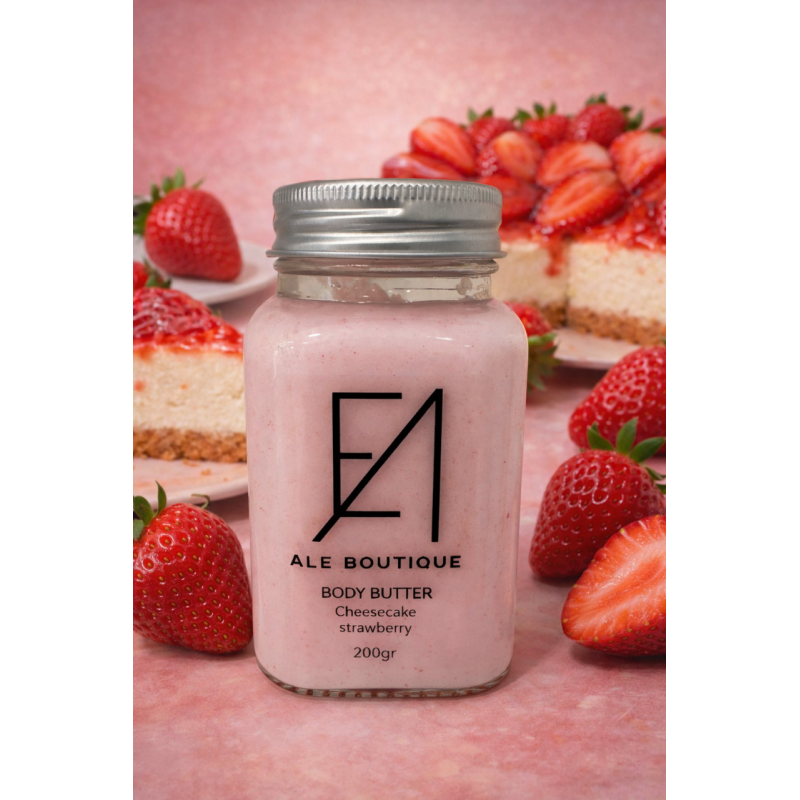 body butters Strawberry cheesecake