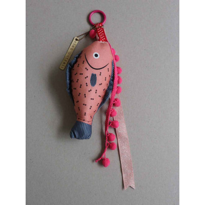 DOT FISH - fish charm - pink DOT FISH - fish charm - pink