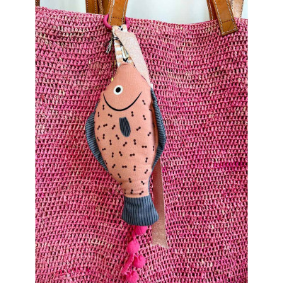 DOT FISH - fish charm - pink DOT FISH - fish charm - pink